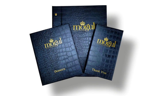 Canberra en cuir recyclé Protège-Menu