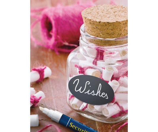 Chalkboard Labels - Oval Shape - bhma