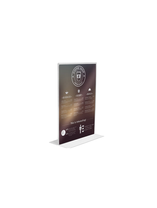 Support de menu acrylique 1/3A4