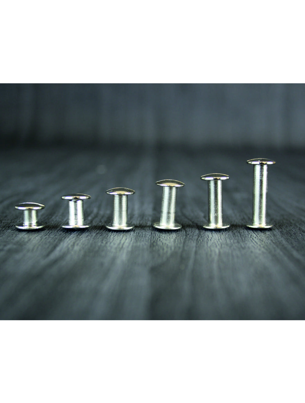 Couleur argentée de 10 mm à vis