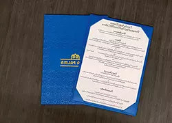 Tableaux de menu
