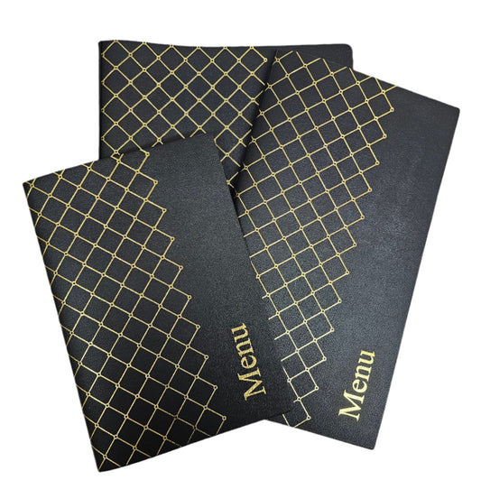 Couverture du menu géométrique de Cardiff