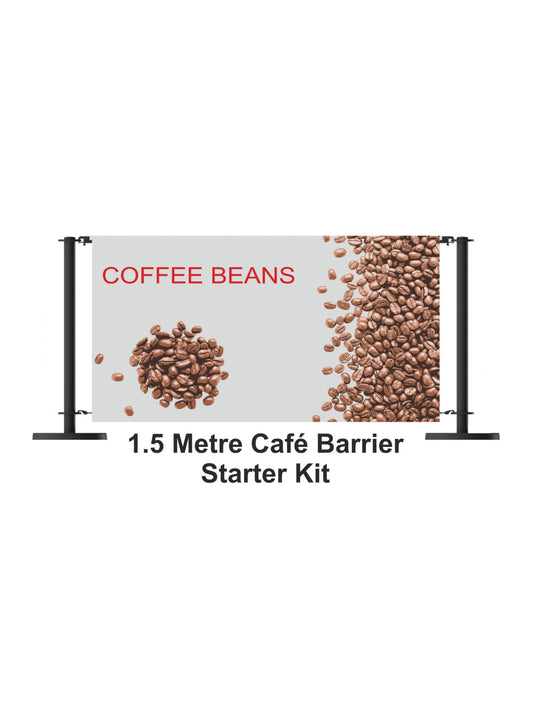 Kit de démarrage de barrière de café de 1,5 mètre