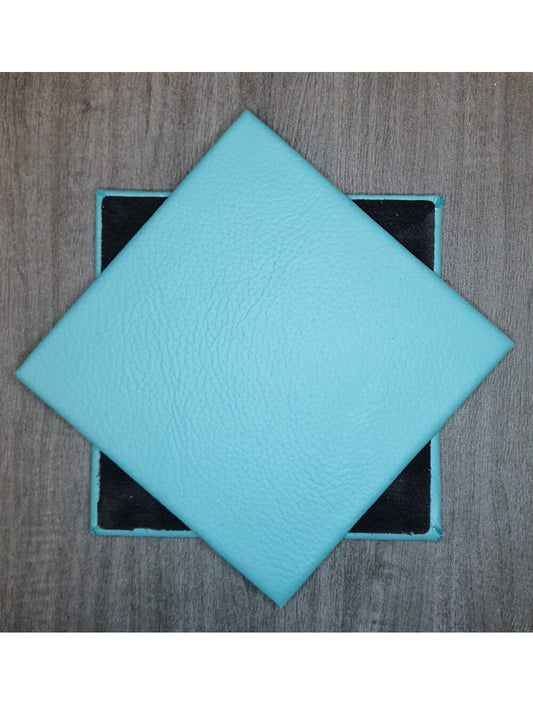Course en cuir Shelly sarcelle foncé - 10 cm SQ (article de vente)