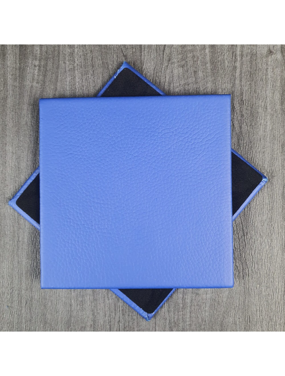 Course en cuir Shelly Deep Ultramarine - 10 cm SQ (article de vente)