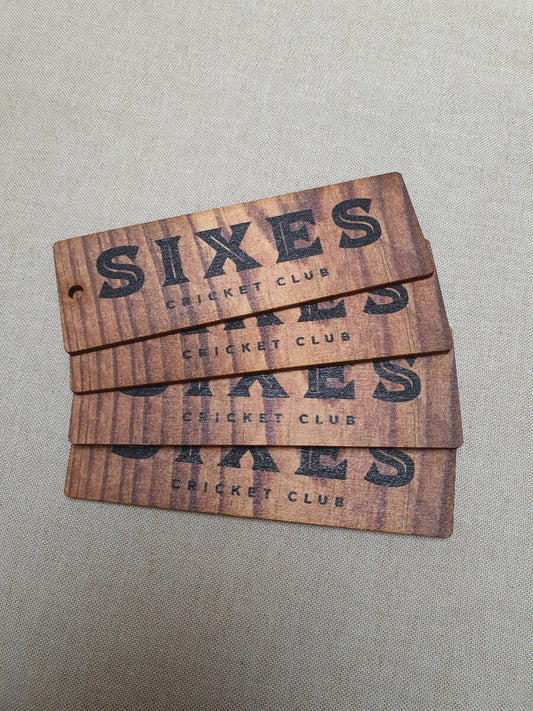 Tags clés en bois de plancher en chêne