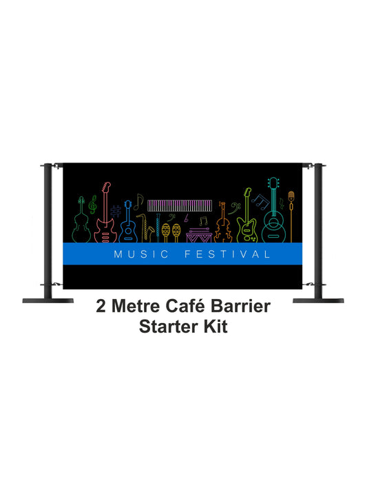 Kit de démarrage de la barrière de café de 2 mètres
