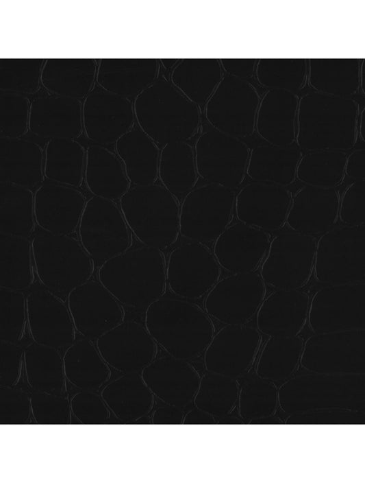 Berlin Croco Black Material Swatch