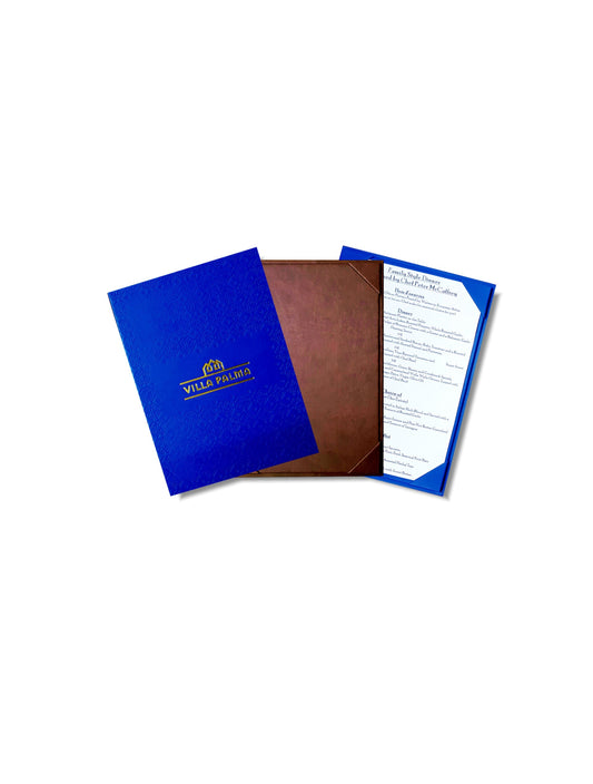 Carte de menu de la carte d'affichage de Rome